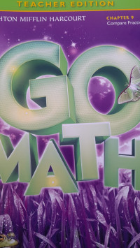Image of Teacher Edition Go Math Chapter 9 Compare Fractions