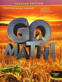 Image of Teacher Edition Go Math Chapter 11 Geometry and Fraction Concepts